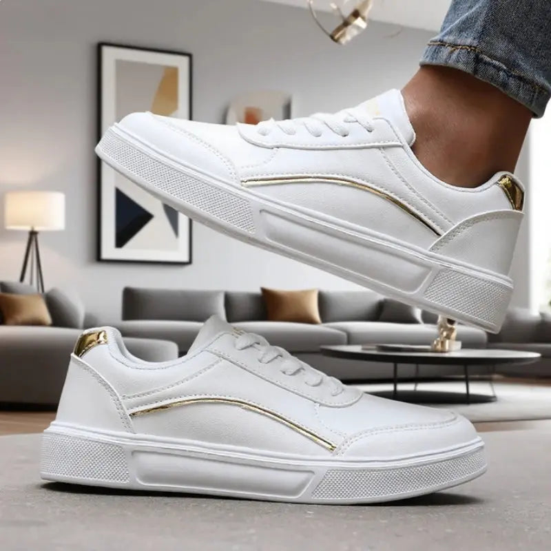 Zapatillas bajas blancas con estilo para mujer, ligeras, transpirables, a la moda, prácticas, informales, zapatillas para correr estéticas de moda MedSurgery Store For Digital Health