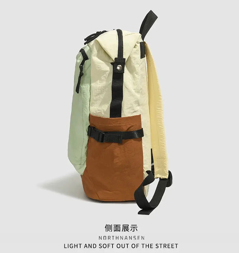 Mochila exterior de doble hombro para mujer, de gran capacidad. Es portátil y adecuado para desplazamientos, viajes. Es un cas MedSurgery Store For Digital Health