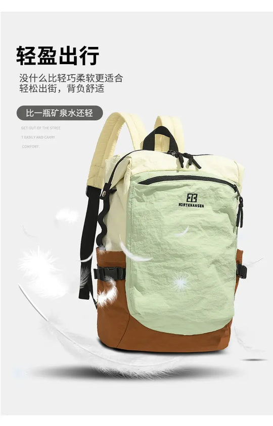 Mochila exterior de doble hombro para mujer, de gran capacidad. Es portátil y adecuado para desplazamientos, viajes. Es un cas MedSurgery Store For Digital Health