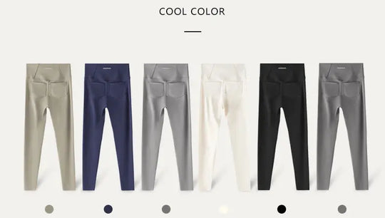 BIVIGAOS 2025 Primavera Verano bolsillo trasero Leggings de piel de tiburón mujeres blanco apretado Casual deporte Fitness Leggings pantalones pitillo MedSurgery Store For Digital Health