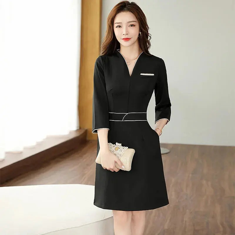 Uniforme estético de verano, traje de salón de belleza de manga corta, ropa de esteticista de Spa para mujer, ropa de trabajo de masaje de Hotel, monos coreanos-BC MedSurgery Store For Digital Health