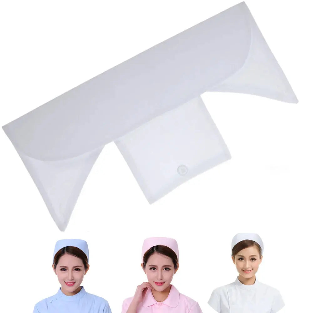 Gorro de enfermera para mujer, gorro de operación, diadema transpirable para la cabeza, gorro quirúrgico médico de enfermería, trabajo hospitalario clásico MedSurgery Store For Digital Health