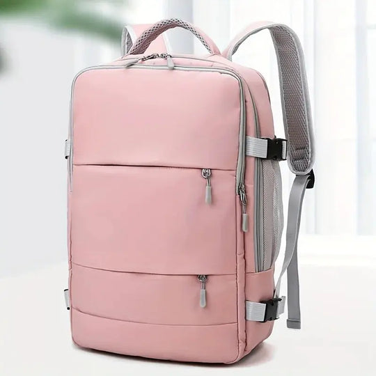 Mochila de viaje de gran capacidad para mujer, multifunción, almacenamiento de zapatos, multicapa, separación seca y húmeda, impermeable MedSurgery Store For Digital Health