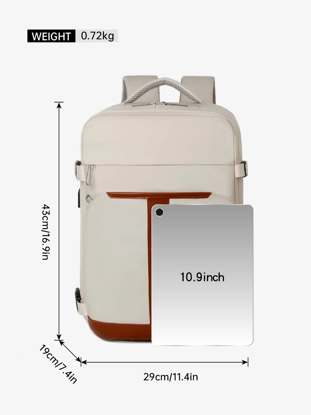 Mochila para mujer 2025, nueva mochila informal para ordenador de negocios, bolsa de viaje de gran capacidad para viajes al aire libre, bolso escolar para estudiantes, viajes de negocios, desplazamientos, clase de MedSurgery Store For Digital Health