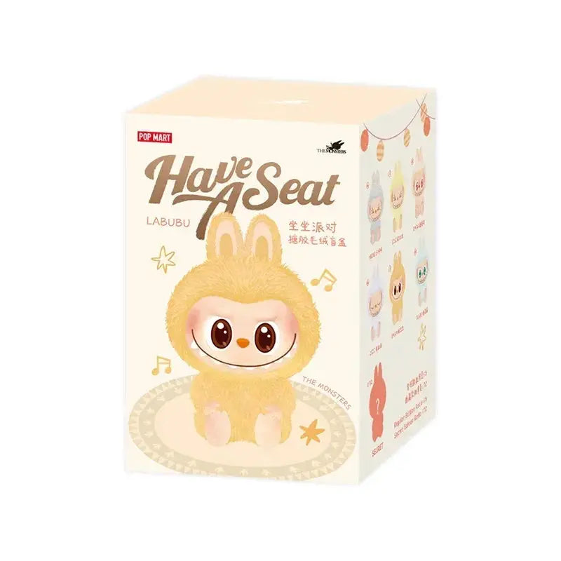 POP MART The Monsters Have A Seat Series llavero con colgante de felpa de vinilo caja ciega juguetes caja misteriosa MedSurgery Store For Digital Health