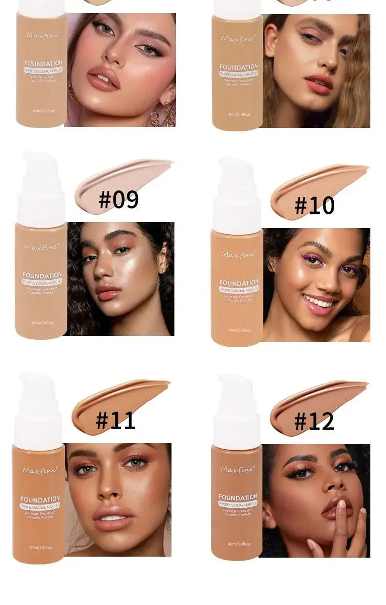 Base líquida Corrector efectivo Maquillaje resistente al agua y al sudor Cosméticos profesionalesMedSurgery Store For Digital HealthMedSurgery Store For Digital Health1005007344865985 - 1010Base líquida Corrector efectivo Maquillaje resistente al agua y al sudor Cosméticos profesionales
