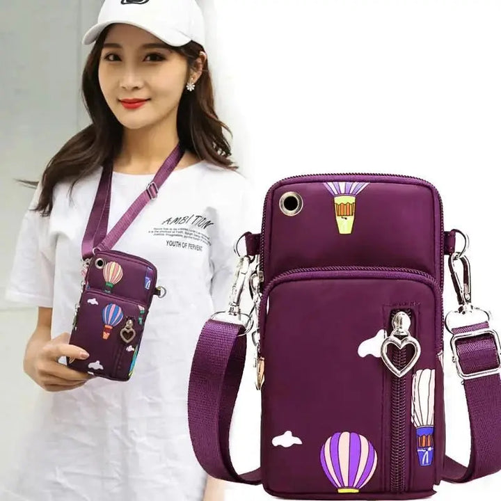 Bolsa Cruzada ProCare™ Mujer – Ultraligera, Casual y Funcional para Guardias Médicas.
