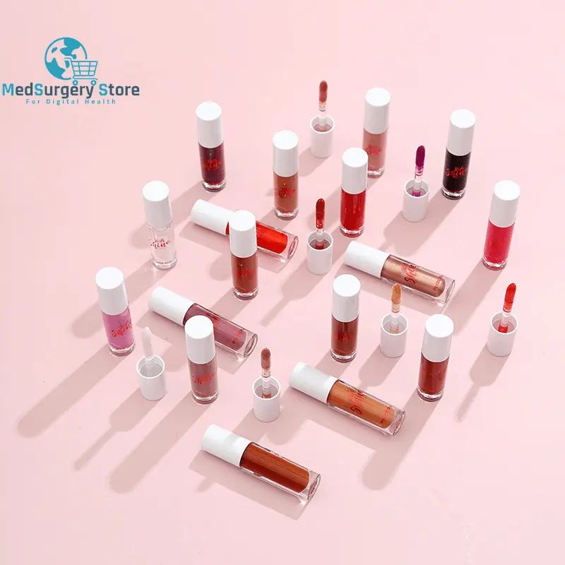Crystal Lip Balm and Long-Lasting Moisturizing Lip Glaze - Solid Jelly Lipstick with Water Wave Mirror Finish for Enhanced Lip Care and Makeup