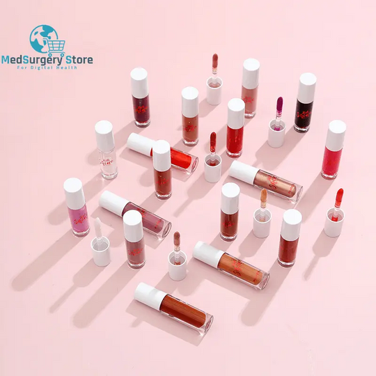 Crystal Lip Balm and Long-Lasting Moisturizing Lip Glaze - Solid Jelly Lipstick with Water Wave Mirror Finish for Enhanced Lip Care and Makeup