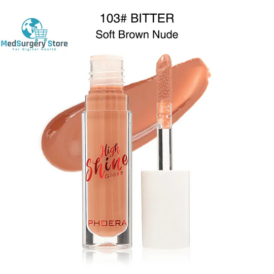 Crystal Lip Balm and Long-Lasting Moisturizing Lip Glaze - Solid Jelly Lipstick with Water Wave Mirror Finish for Enhanced Lip Care and Makeup