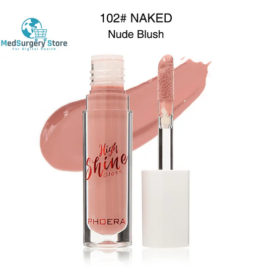 Crystal Lip Balm and Long-Lasting Moisturizing Lip Glaze - Solid Jelly Lipstick with Water Wave Mirror Finish for Enhanced Lip Care and Makeup