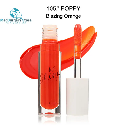 Crystal Lip Balm and Long-Lasting Moisturizing Lip Glaze - Solid Jelly Lipstick with Water Wave Mirror Finish for Enhanced Lip Care and Makeup