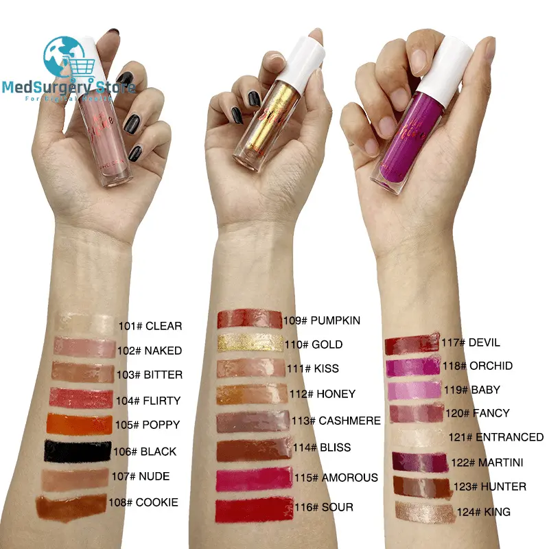 Crystal Lip Balm and Long-Lasting Moisturizing Lip Glaze - Solid Jelly Lipstick with Water Wave Mirror Finish for Enhanced Lip Care and Makeup