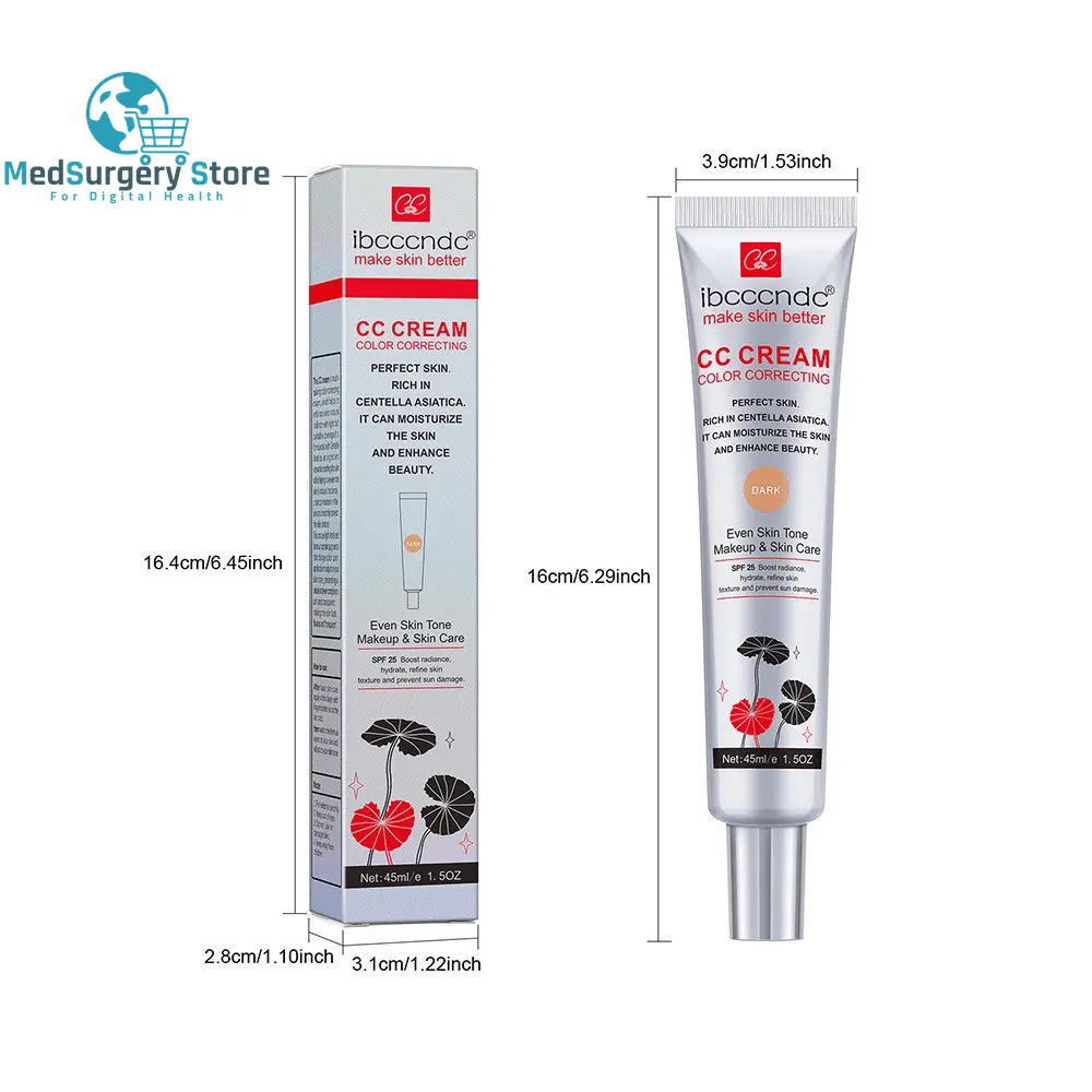 Erborian Waterproof Moisturizing CC Cream - Anti-Sweat Makeup for Lasting Skin Protection and Correction