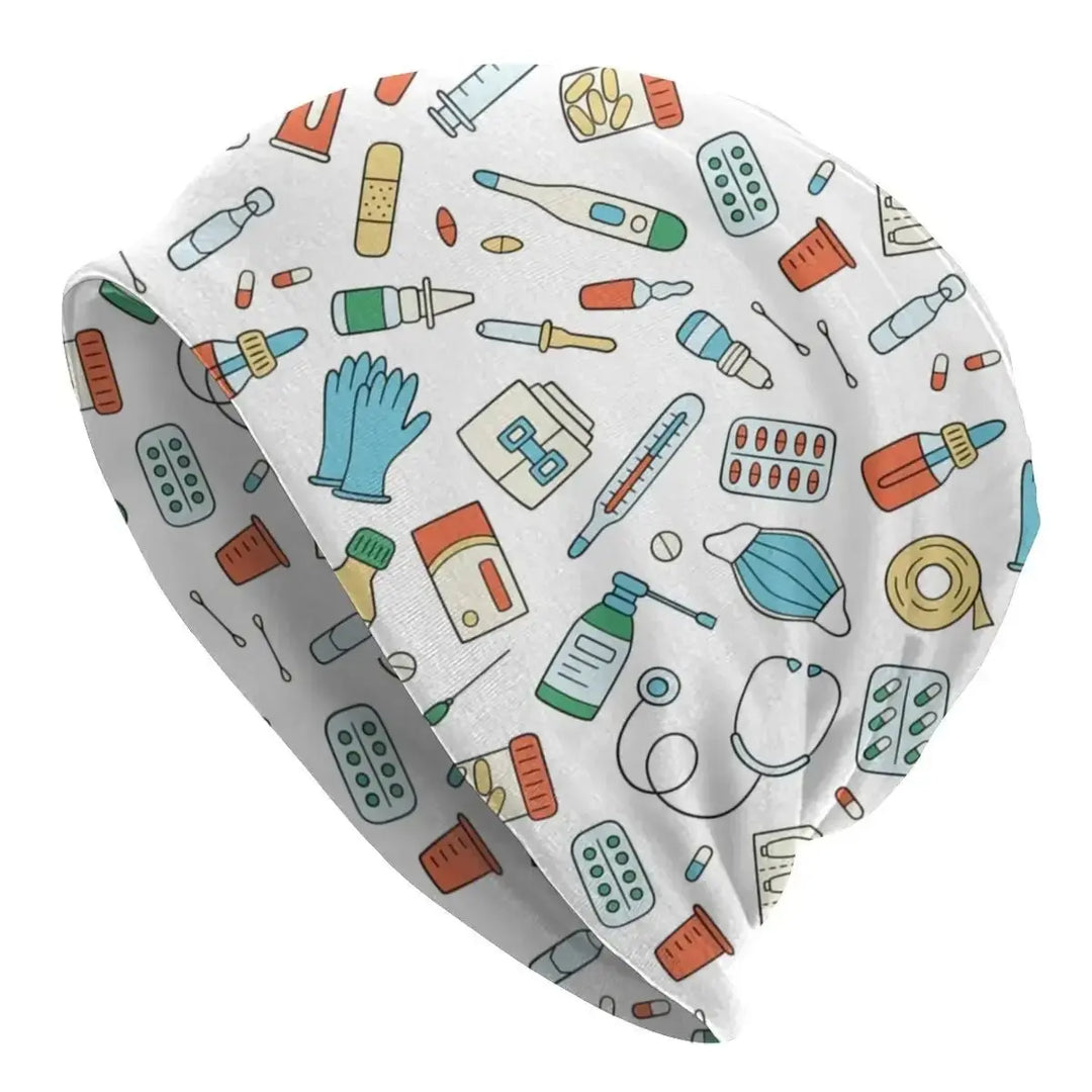 Gorro cálido de invierno Unisex para mujer, gorros tejidos, gorro de enfermera con patrón de enfermería a la moda, gorros para el cuidado de la salud al aire libre, gorros para hombresMedSurgery Store For Digital HealthMedSurgery Store For Digital Health1005008428298148 - 4 - Skullies Beanies Hat4Skullies Beanies HatGorro cálido de invierno Unisex para mujer, gorros tejidos, gorro de enfermera con patrón de enfermería a la moda, gorros para el cuidado de la salud al aire libre, gorros para hombr