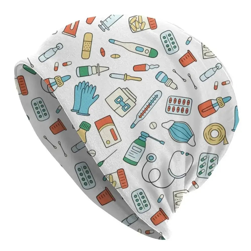 Gorro cálido de invierno Unisex para mujer, gorros tejidos, gorro de enfermera con patrón de enfermería a la moda, gorros para el cuidado de la salud al aire libre, gorros para hombresMedSurgery Store For Digital HealthMedSurgery Store For Digital Health1005008428298148 - 1 - Skullies Beanies Hat1Skullies Beanies HatGorro cálido de invierno Unisex para mujer, gorros tejidos, gorro de enfermera con patrón de enfermería a la moda, gorros para el cuidado de la salud al aire libre, gorros para hombr