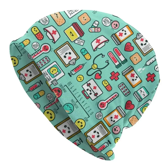 Gorro cálido de invierno Unisex para mujer, gorros tejidos, gorro de enfermera con patrón de enfermería a la moda, gorros para el cuidado de la salud al aire libre, gorros para hombresMedSurgery Store For Digital HealthMedSurgery Store For Digital Health1005008428298148 - 8 - Skullies Beanies Hat8Skullies Beanies HatGorro cálido de invierno Unisex para mujer, gorros tejidos, gorro de enfermera con patrón de enfermería a la moda, gorros para el cuidado de la salud al aire libre, gorros para hombr