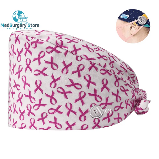 New Scrub Nurse Hat Floral Bouffant Cap Fashion Multicolor Nurse Scrub Caps Adjustable Bandage Turban Surgical Doctor Nurse Hats
