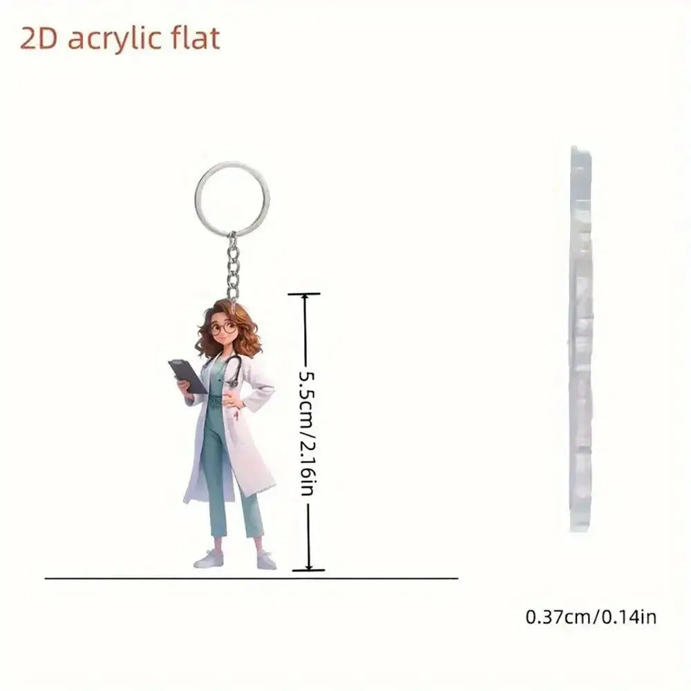 Llavero de acrílico con forma de trabajadores de la salud. Ideales para estudiantes de medicina o enfermeríaApparel & Accessoriesdsers - fulfillment - serviceMedSurgery Store For Digital Health1005008559091136 - Style 5 - CHINAStyle 5CHINALlavero de acrílico con forma de trabajadores de la salud. Ideales para estudiantes de medicina o enfermería