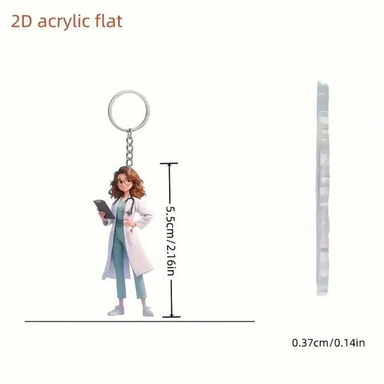 Llavero de acrílico con forma de trabajadores de la salud. Ideales para estudiantes de medicina o enfermeríaApparel & Accessoriesdsers - fulfillment - serviceMedSurgery Store For Digital Health1005008559091136 - Style 5 - CHINAStyle 5CHINALlavero de acrílico con forma de trabajadores de la salud. Ideales para estudiantes de medicina o enfermería