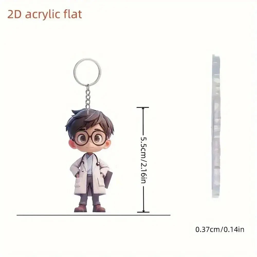 Llavero de acrílico con forma de trabajadores de la salud. Ideales para estudiantes de medicina o enfermeríaApparel & Accessoriesdsers - fulfillment - serviceMedSurgery Store For Digital Health1005008559091136 - Style 4 - CHINAStyle 4CHINALlavero de acrílico con forma de trabajadores de la salud. Ideales para estudiantes de medicina o enfermería