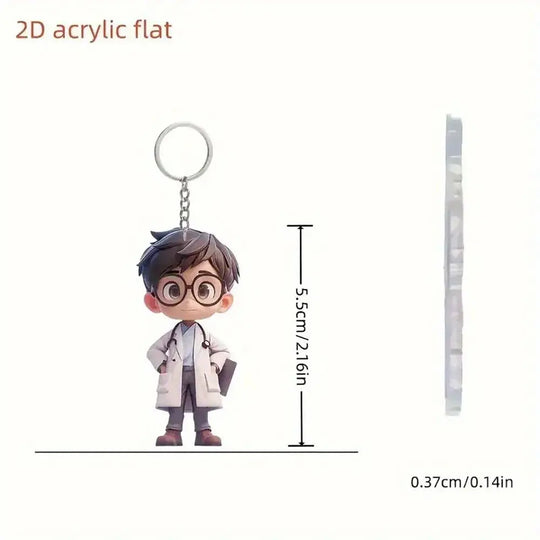 Llavero de acrílico con forma de trabajadores de la salud. Ideales para estudiantes de medicina o enfermeríaApparel & Accessoriesdsers - fulfillment - serviceMedSurgery Store For Digital Health1005008559091136 - Style 4 - CHINAStyle 4CHINALlavero de acrílico con forma de trabajadores de la salud. Ideales para estudiantes de medicina o enfermería