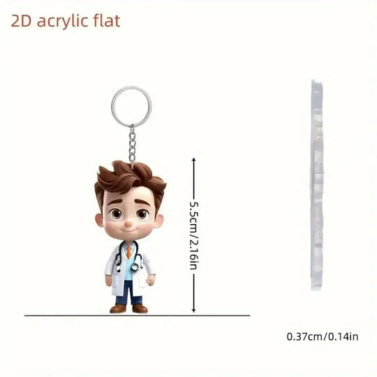 Llavero de acrílico con forma de trabajadores de la salud. Ideales para estudiantes de medicina o enfermeríaApparel & Accessoriesdsers - fulfillment - serviceMedSurgery Store For Digital Health1005008559091136 - Style 5 - CHINAStyle 5CHINALlavero de acrílico con forma de trabajadores de la salud. Ideales para estudiantes de medicina o enfermería