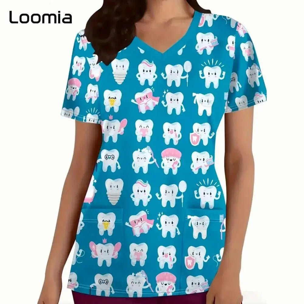 Uniformes quirúrgicos para odontología, cuello en V, uniformes de moda para mujerApparel & Accessoriesdsers - fulfillment - serviceMedSurgery Store For Digital Health1005009533233328 - S3DHS0726 - 4XLS3DHS07264XLUniformes quirúrgicos para odontología, cuello en V, uniformes de moda para mujer
