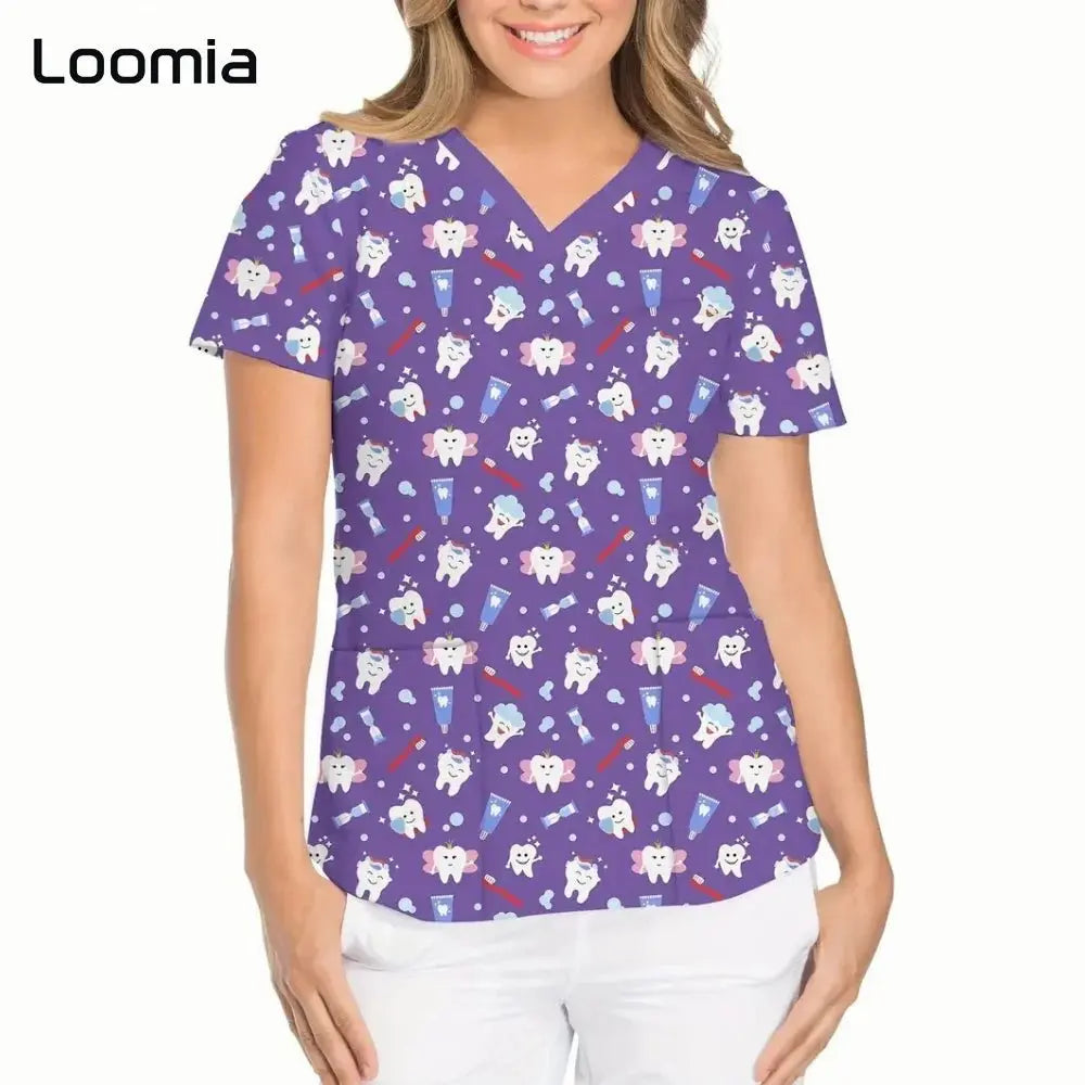 Uniformes quirúrgicos para odontología, cuello en V, uniformes de moda para mujerApparel & Accessoriesdsers - fulfillment - serviceMedSurgery Store For Digital Health1005009533233328 - S3DHS0723 - 4XLS3DHS07234XLUniformes quirúrgicos para odontología, cuello en V, uniformes de moda para mujer