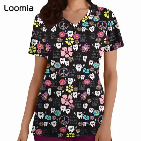 Uniformes quirúrgicos para odontología, cuello en V, uniformes de moda para mujerApparel & Accessoriesdsers - fulfillment - serviceMedSurgery Store For Digital Health1005009533233328 - S3DHS0724 - 4XLS3DHS07244XLUniformes quirúrgicos para odontología, cuello en V, uniformes de moda para mujer
