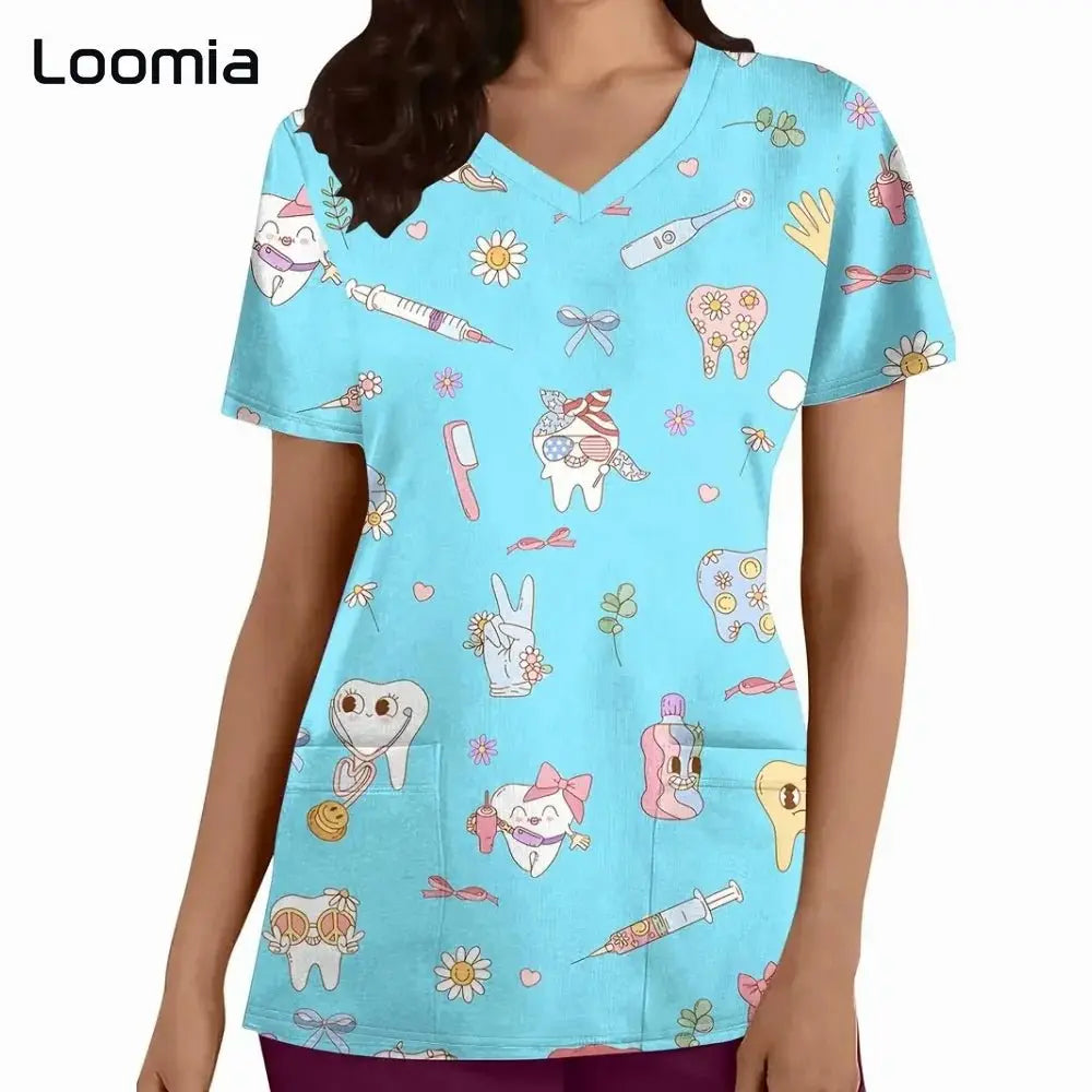 Uniformes quirúrgicos para odontología, cuello en V, uniformes de moda para mujerApparel & Accessoriesdsers - fulfillment - serviceMedSurgery Store For Digital Health1005009533233328 - S3DHS0725 - XXLS3DHS0725XXLUniformes quirúrgicos para odontología, cuello en V, uniformes de moda para mujer