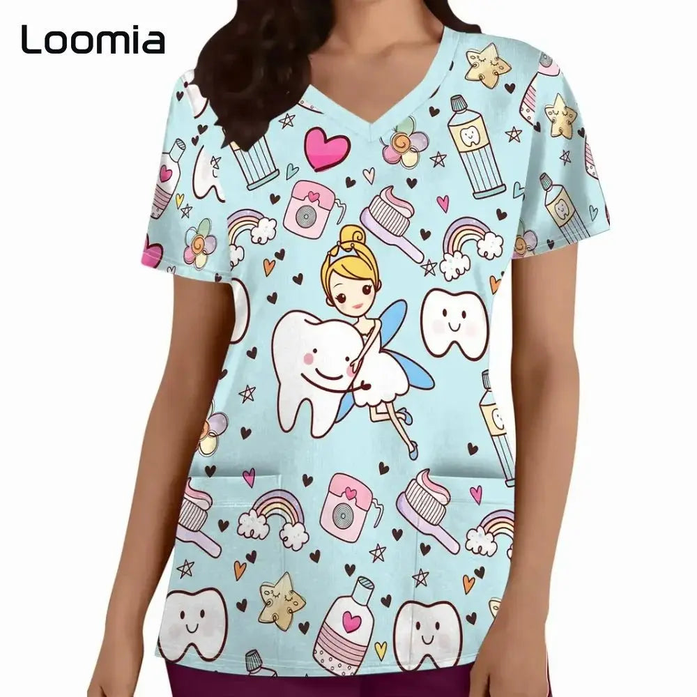 Uniformes quirúrgicos para odontología, cuello en V, uniformes de moda para mujerApparel & Accessoriesdsers - fulfillment - serviceMedSurgery Store For Digital Health1005009533233328 - S3DHS0729 - XXLS3DHS0729XXLUniformes quirúrgicos para odontología, cuello en V, uniformes de moda para mujer