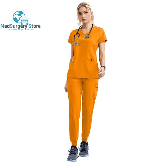 Wholesale Price Doctor Nurse Scrubs Set Medical Uniforms Women Jogger Set Hospital Accessories Operating Room Surgical Workwear